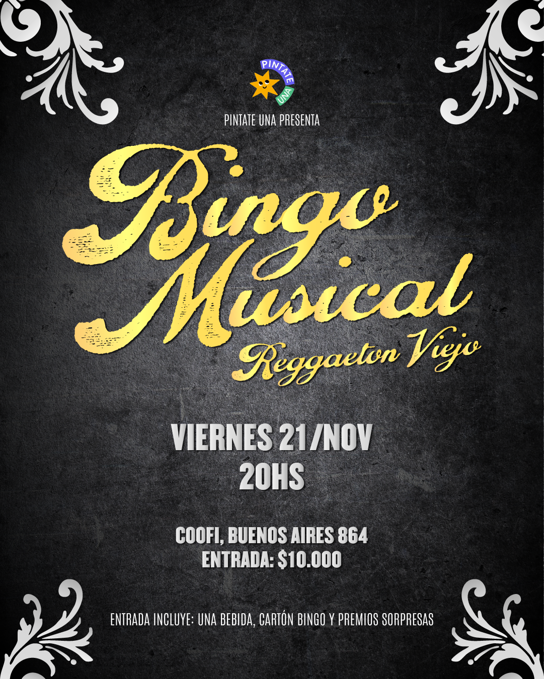 Bingo Musical - REGGAETON VIEJO